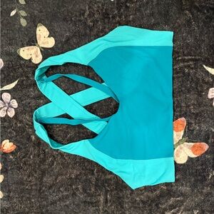 lululemon athletica Teal Sports Bra